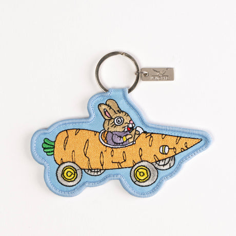 Magpie x Richard Scarry Carrot Car Key Charm | Scout & Co