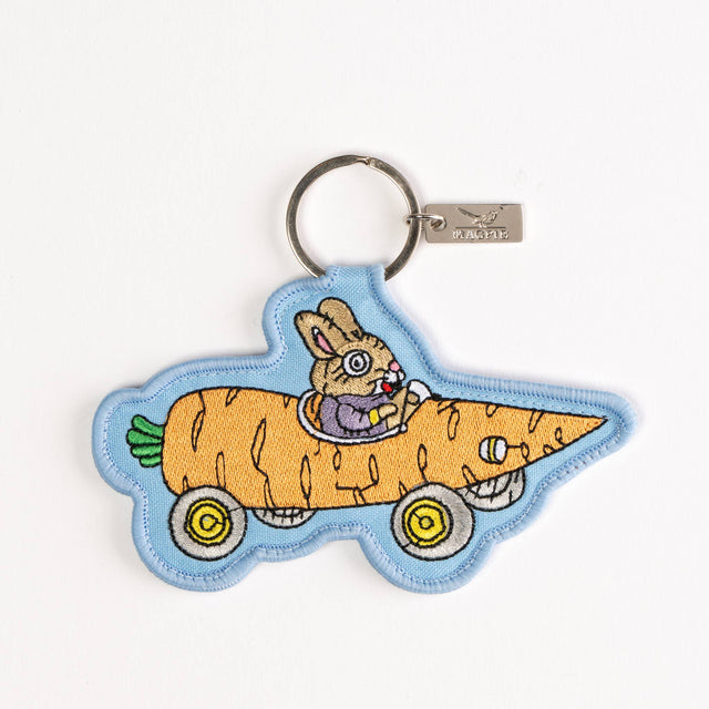Magpie x Richard Scarry Carrot Car Key Charm | Scout & Co