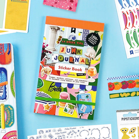 Pipsticks - La Dolce Vita junk journal sticker book | Scout & Co