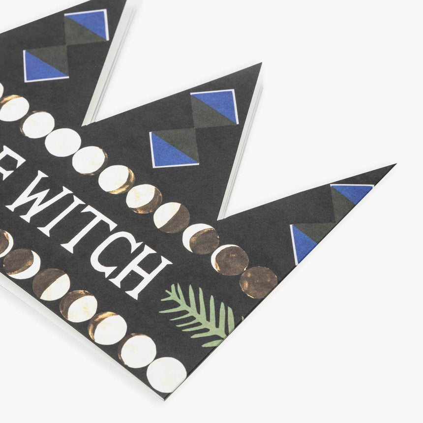 Hadley - Chief Witch party hat card | Scout & Co