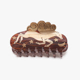 Winona Irene - Wild At Heart White Horse hair claw | Scout & Co