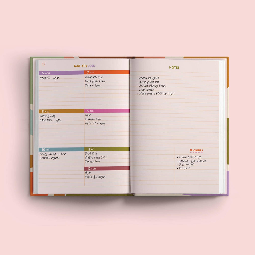 Good Tuesday - 2025 Diary - Organic Paper Shape | Scout & Co