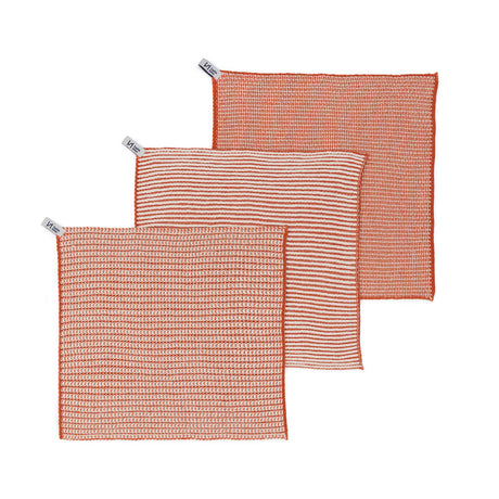 Sophie Home - Reusable Cotton Dishcloths - Textured Orange