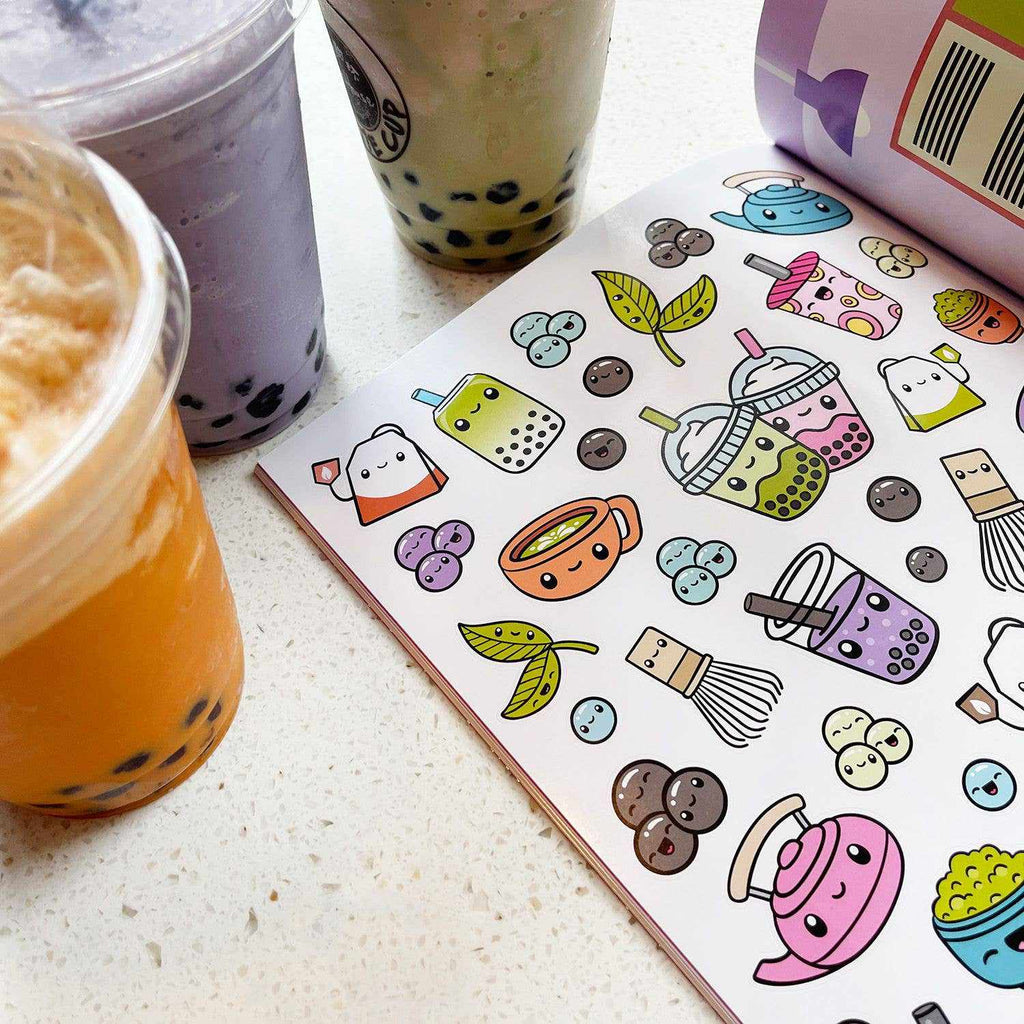 Pipsticks - Draw-Along Food sticker book | Scout & Co