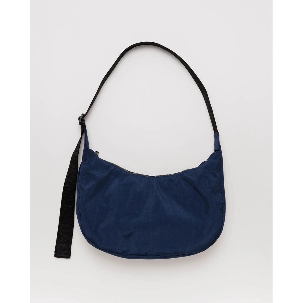 Baggu - Medium Nylon Crescent bag - Navy | Scout & Co