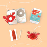 Cotton Twist - Make Your Own Pom Pom Crab Decoration Kit | Scout & Co