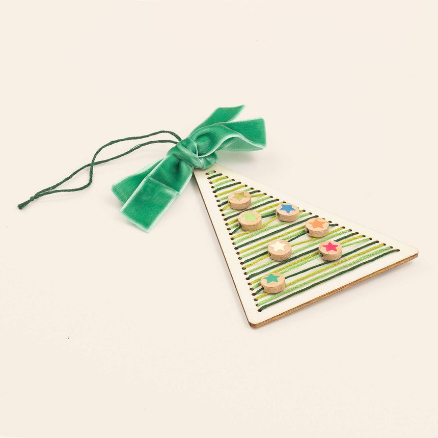 Cotton Twist - Make Your Own Stitched Christmas Tree Decoration kit | Scout & Co