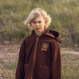 Mini Rodini - Bear embroidered pile jacket | Scout & Co