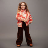Mini Rodini - Gingham fleece jacket | Scout & Co