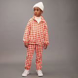 Mini Rodini - Gingham fleece trousers | Scout & Co