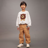 Mini Rodini - Bear chenille sweatshirt - grey | Scout & Co