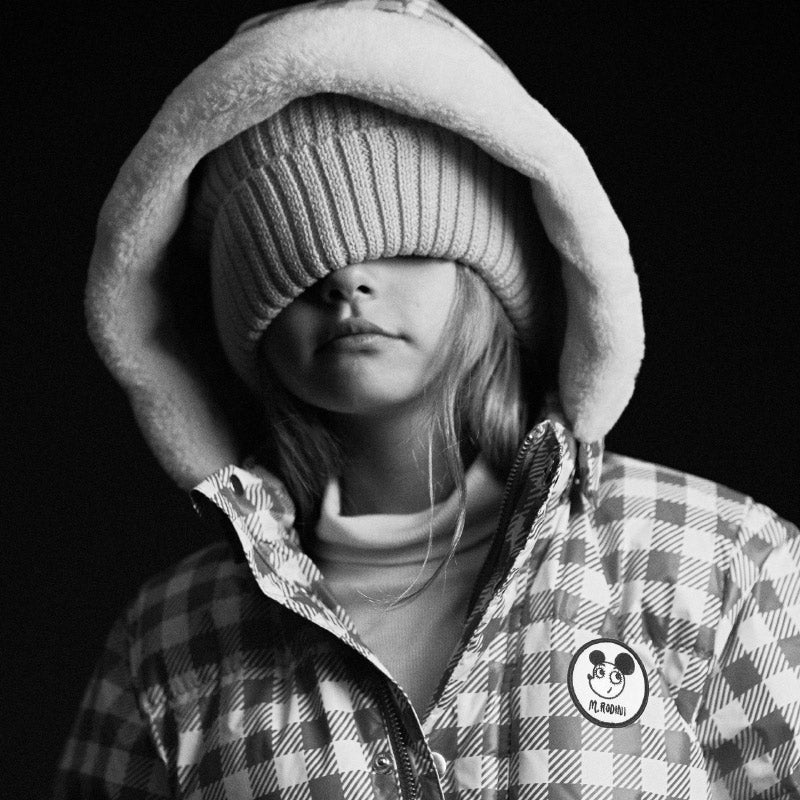 Mini Rodini - Ritzratz patch gingham heavy puffer jacket | Scout & Co