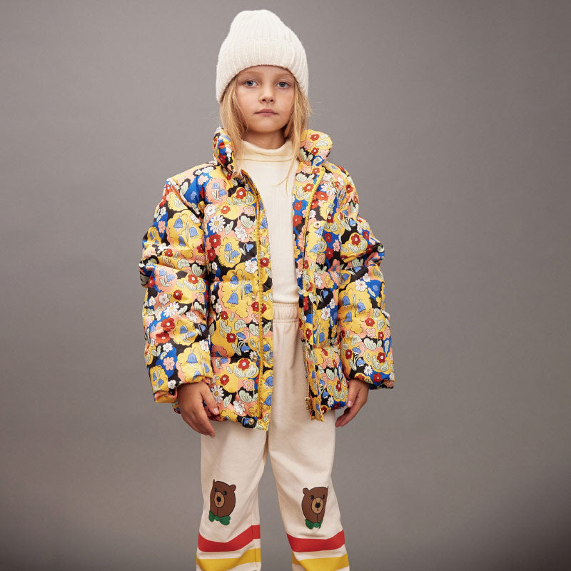 Mini Rodini - Flowers city puffer jacket | Scout & Co