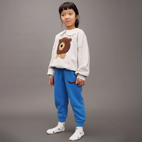 Mini Rodini - Bear chenille sweatshirt - grey | Scout & Co