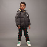 Mini Rodini - Ritzratz hooded puffer jacket - black | Scout & Co