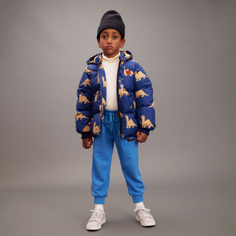 Mini Rodini - Dinos hooded puffer jacket | Scout & Co