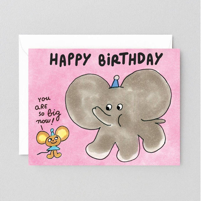 Wrap - Happy Birthday, You are so Big Now! card | Scout & Co