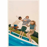 Main Story - Lemongrass Check jersey rib top | Scout & Co