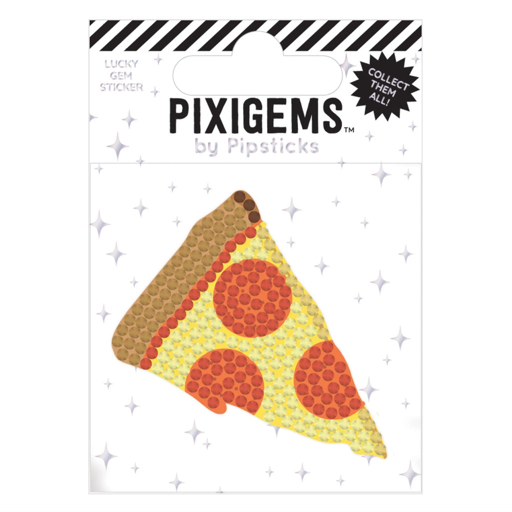Pipsticks - Paulie Pizza Pixigem lucky gem sticker | Scout & Co