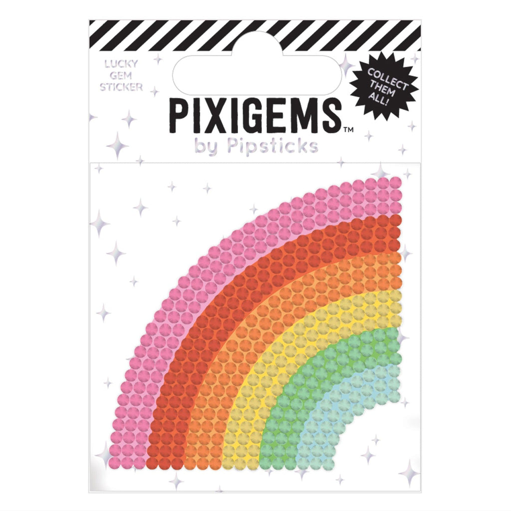 Pipsticks - Riley Rainbow Pixigem lucky gem sticker | Scout & Co