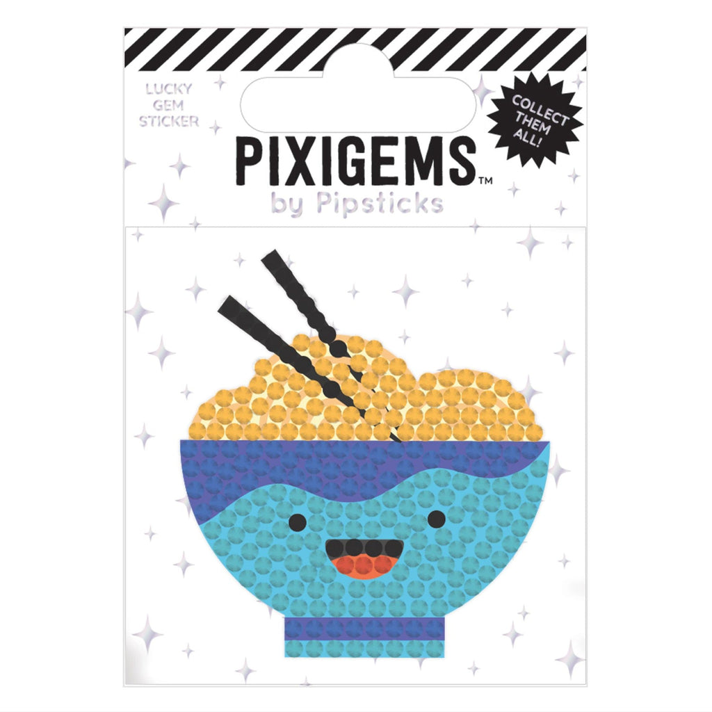 Pipsticks - Ruby Ramen Pixigem lucky gem sticker | Scout & Co