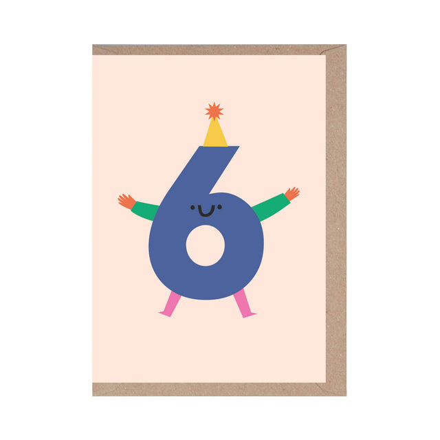 Rumble Cards - 6th Birthday die-cut card | Scout & Co