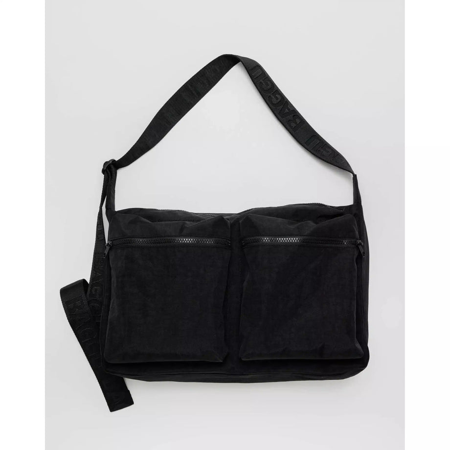 Baggu Large Cargo Crossbody Bag Black UK Stockist Scout Co