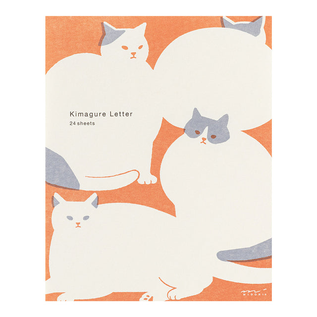 Midori - Kimagure Easy & Cosy letter pad - Cat | Scout & Co