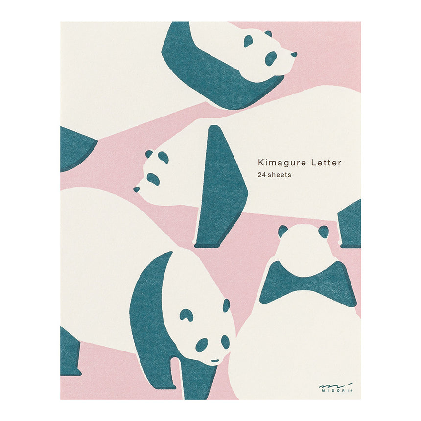 Midori - Kimagure Easy & Cosy letter pad - Panda | Scout & Co