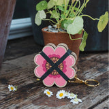 Studio Wald - Keyring Flower Press - Pinks & Blues | Scout & Co