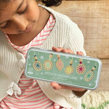 Cotton Twist - Woven Snowflake Christmas Decoration Kit | Scout & Co