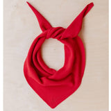 TBCo - Merino Triangle Scarf in Red | Scout & Co