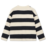 Repose AMS - Oversized boxy sweater - Graphite Night Stripe | Scout & Co