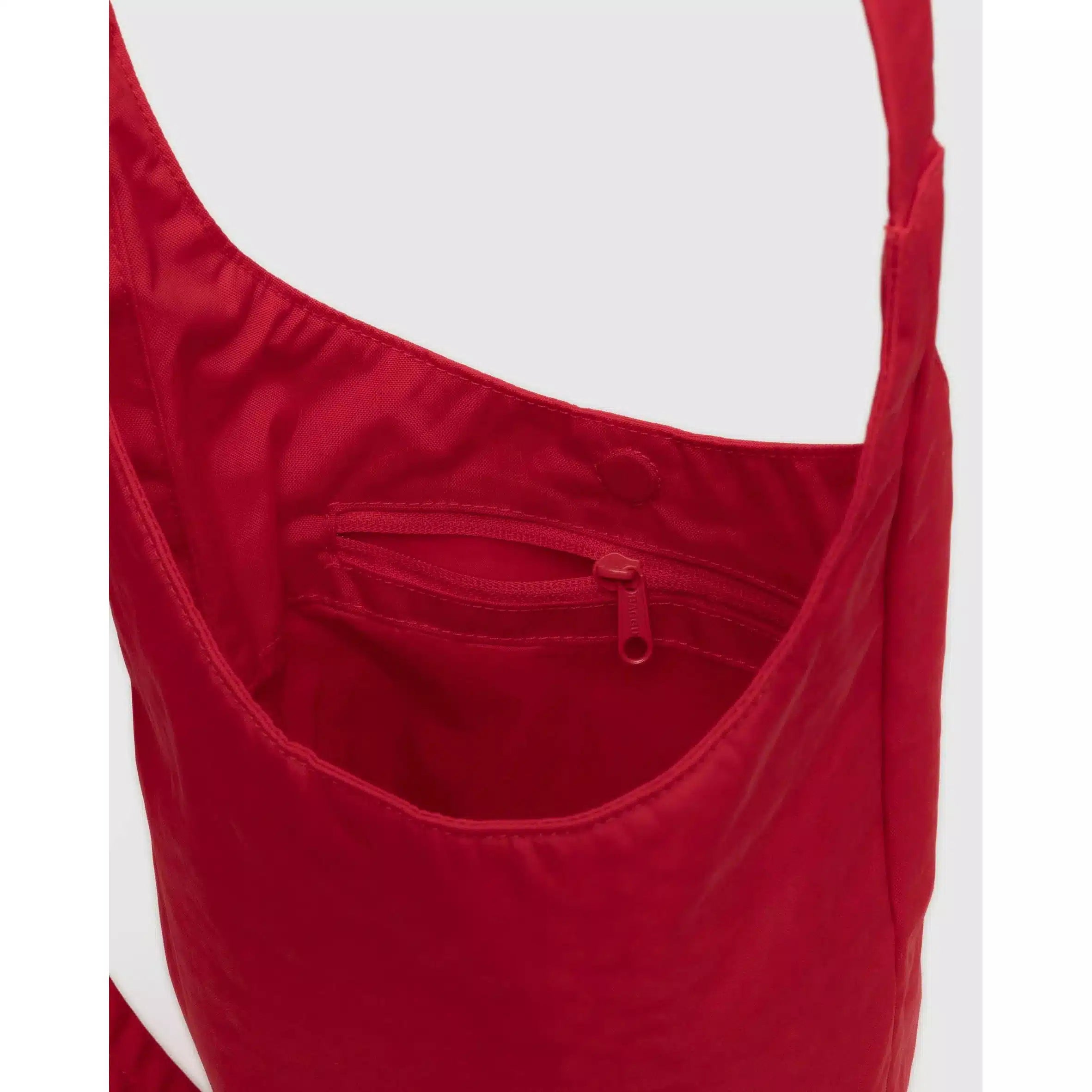 Baggu Small Nylon Sling Candy Apple Red UK Stockist Scout Co