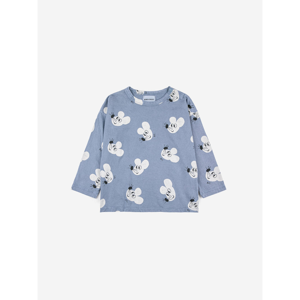 Bobo Choses - Mouse all-over long-sleeved T-shirt - baby | Scout & Co