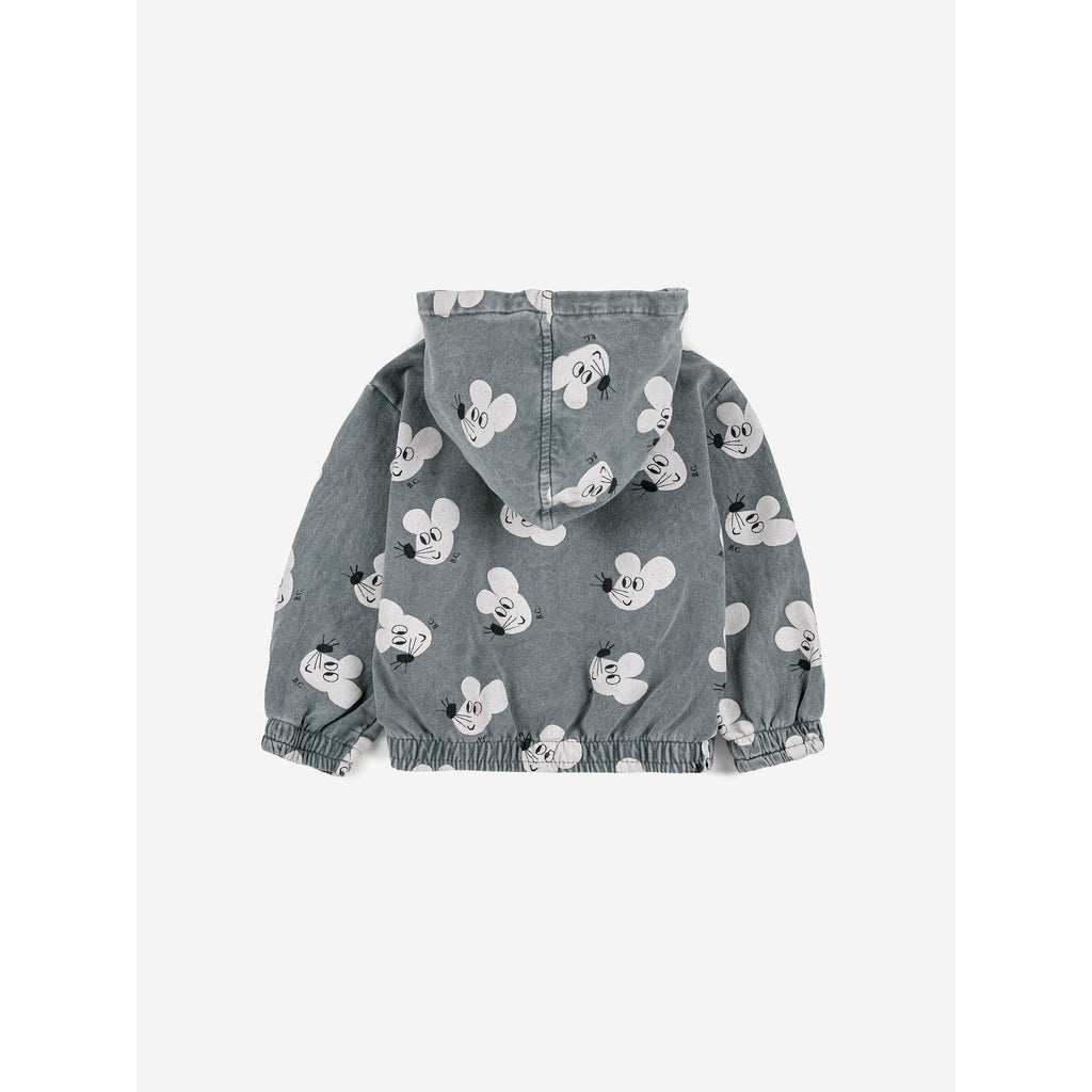 Bobo Choses - Mouse all-over zipped hoodie - baby | Scout & Co