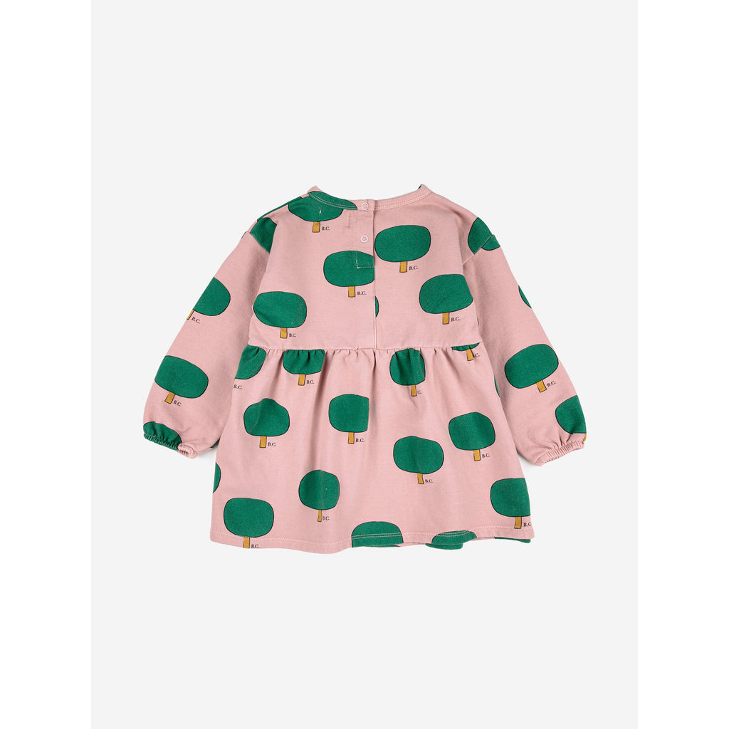 Bobo Choses - Green Tree all-over dress - baby | Scout & Co