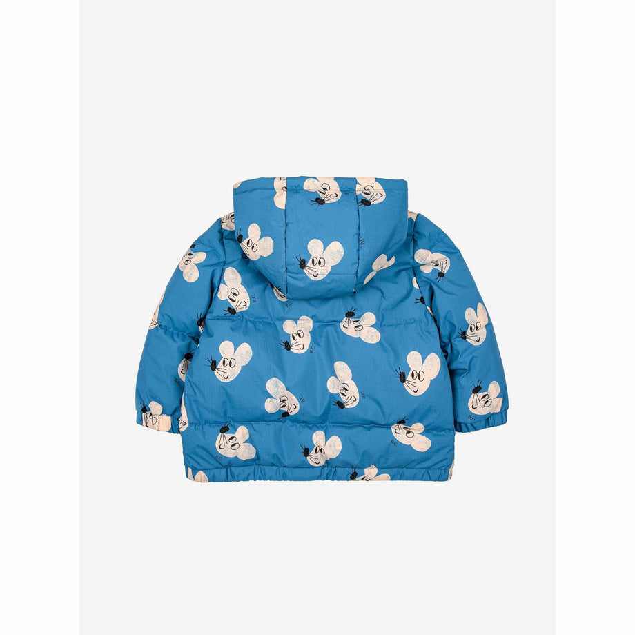 Bobo Choses - Mouse all-over hooded anorak - baby