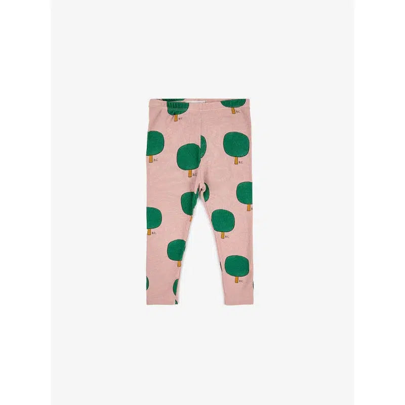 Bobo Choses - Green Tree all-over leggings - baby | Scout & Co