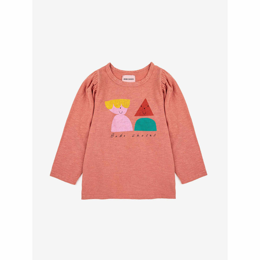 Bobo Choses - Funny Friends balloon-sleeved T-shirt | Scout & Co