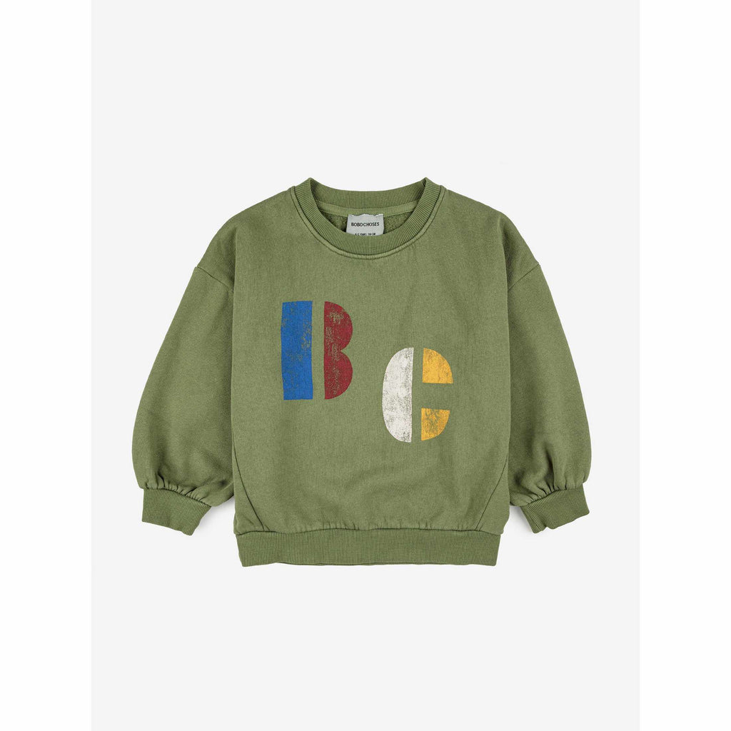 Bobo Choses - Multicolour B.C. sweatshirt | Scout & Co