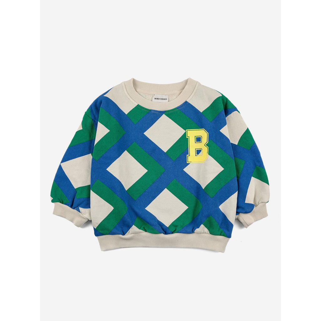 Bobo Choses - Giant Check sweatshirt | Scout & Co