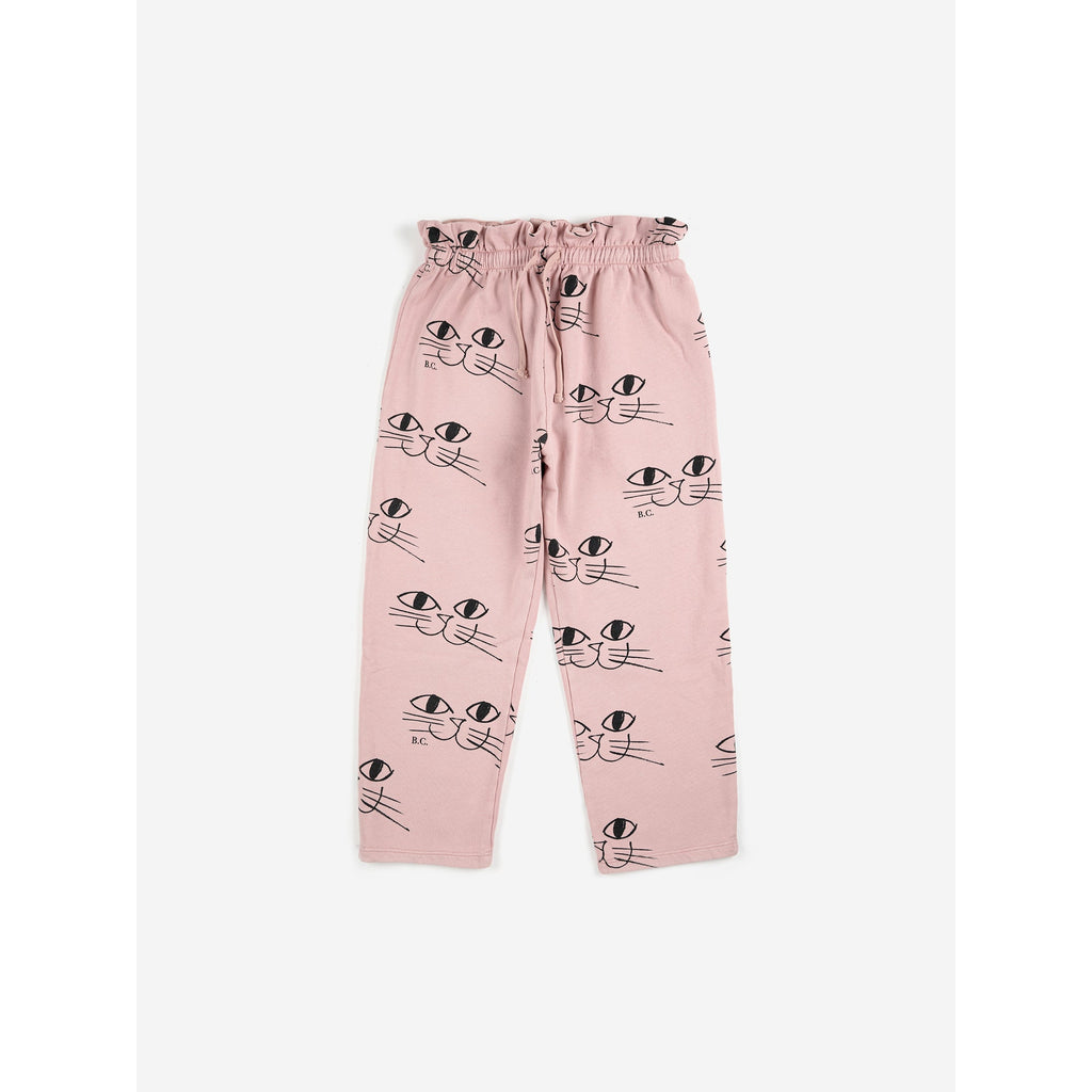 Bobo Choses - Smiling Cat all-over jogging pants | Scout & Co