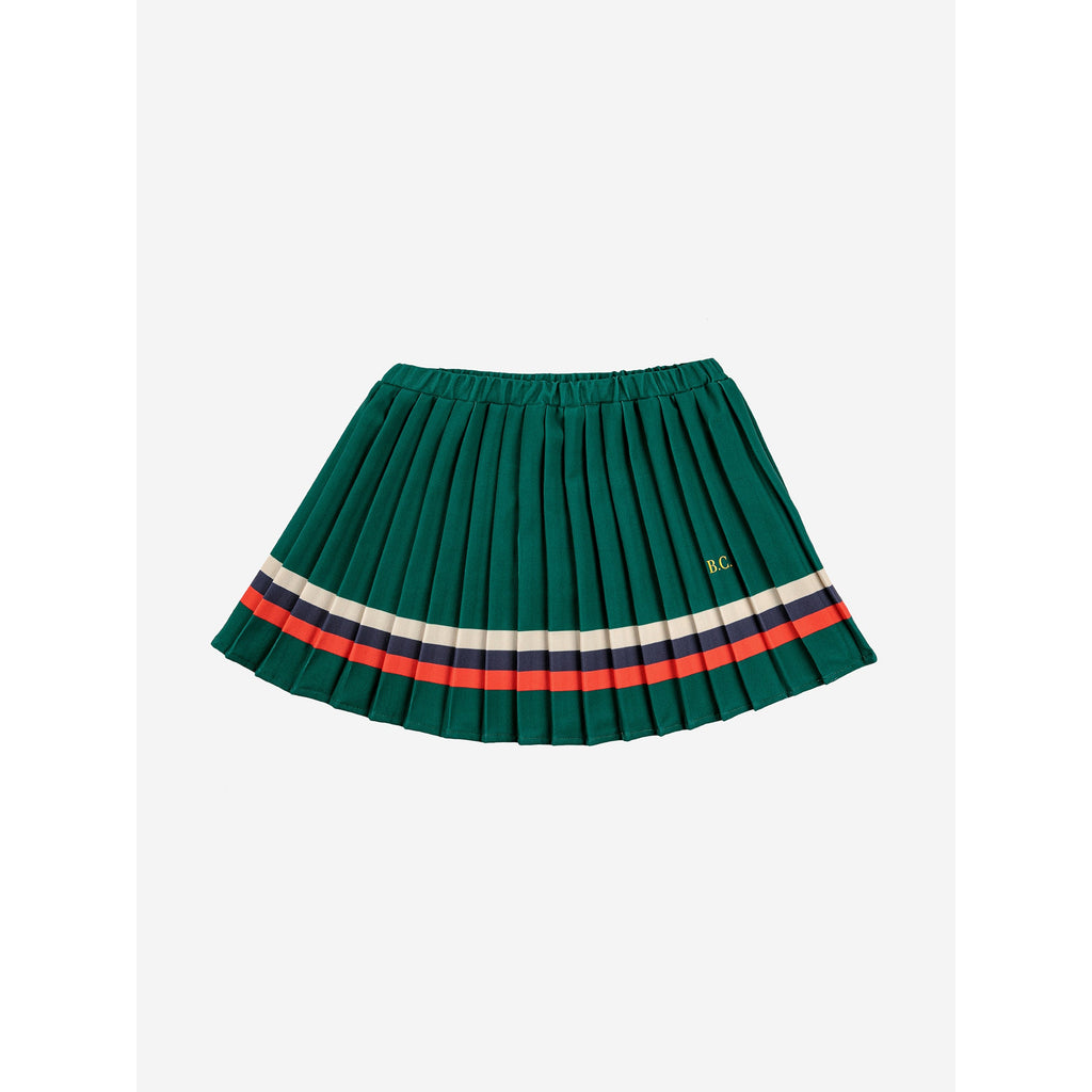 Bobo Choses - Stripes pleated woven skirt | Scout & Co