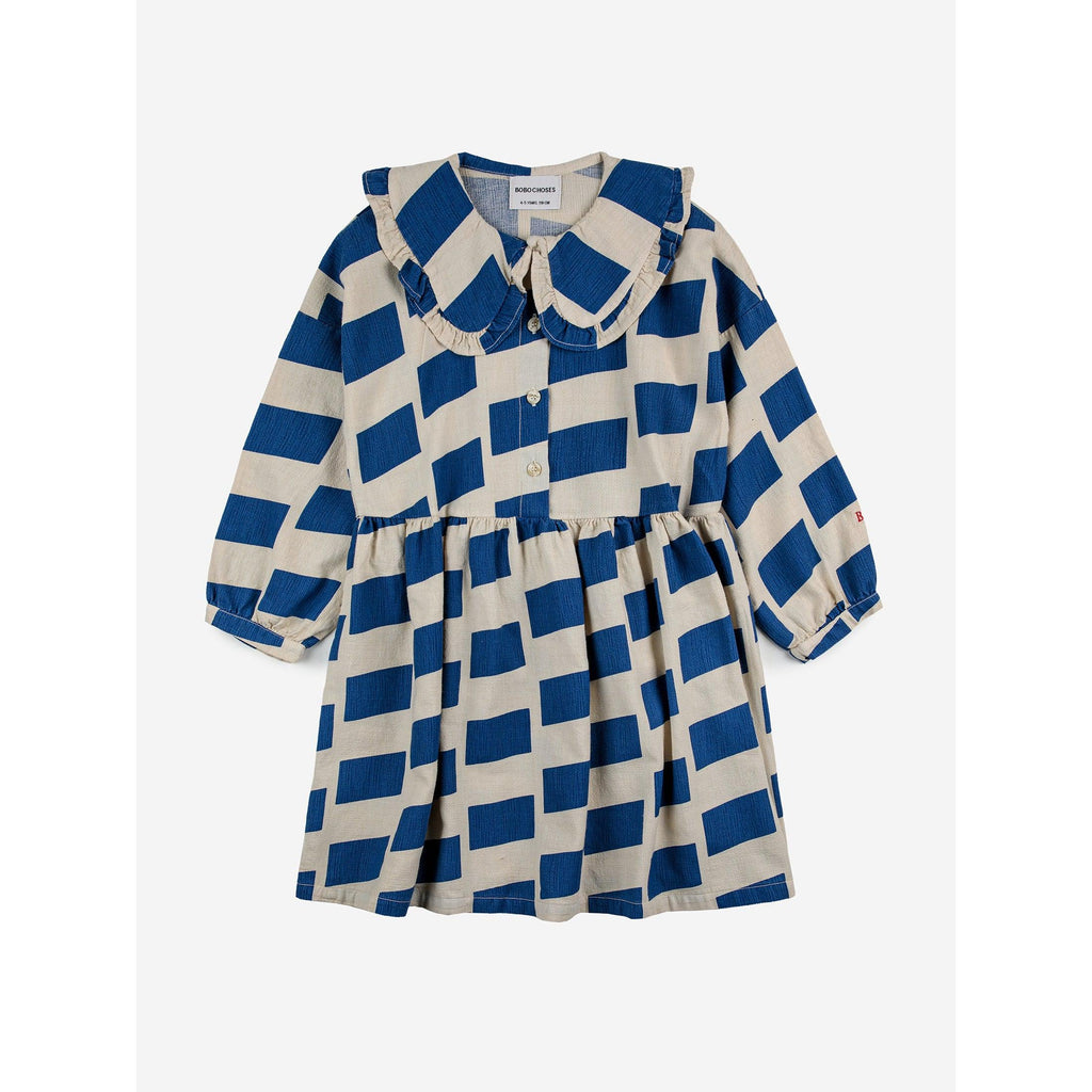 Bobo Choses - Checker all-over woven dress | Scout & Co