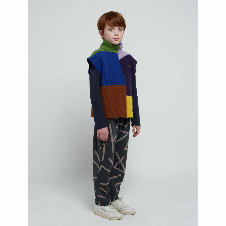 Bobo Choses Multicolour Intarsia Vest- AW23 UK Stockist | Scout & Co