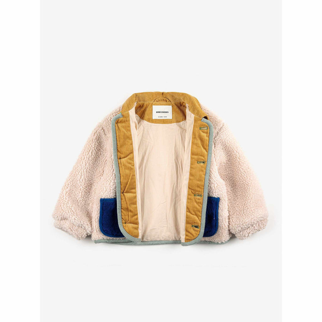Bobo Choses - Colour Block sheepskin jacket | Scout & Co