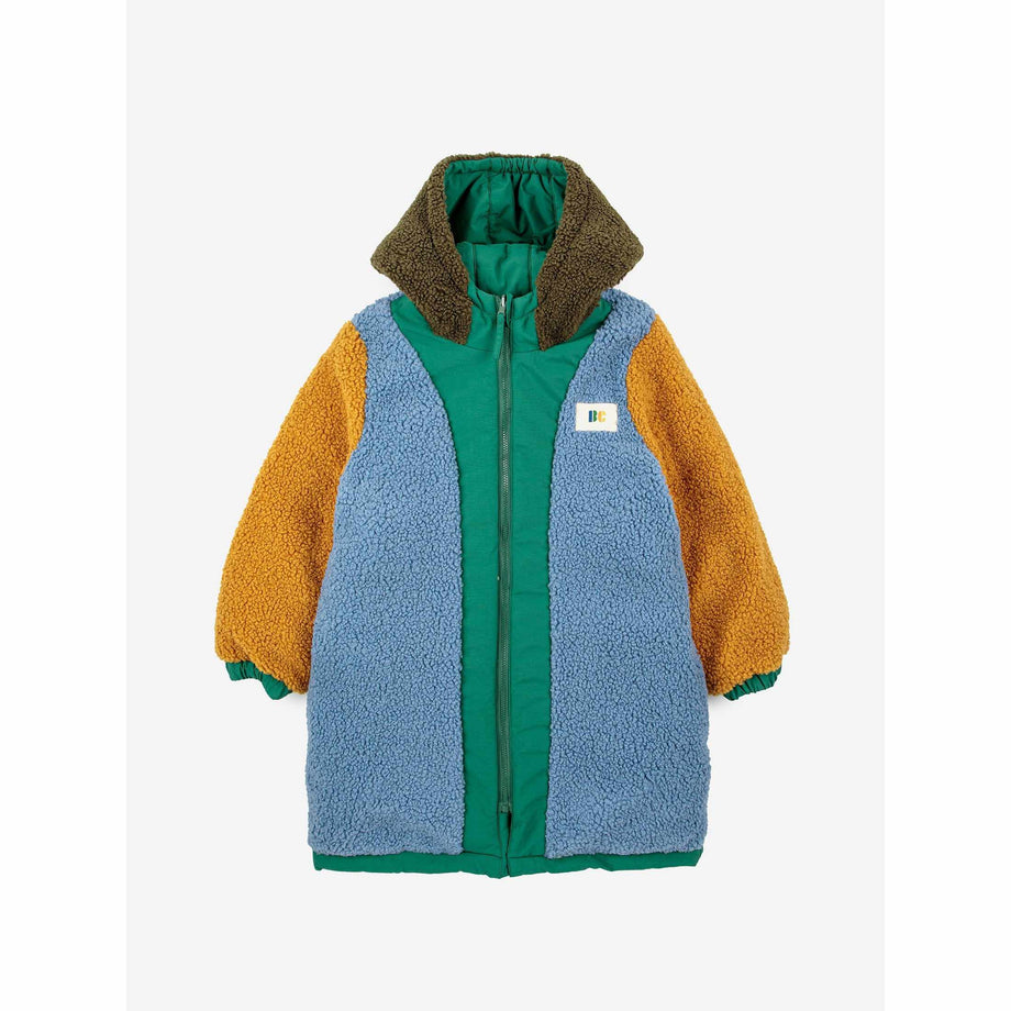 Bobo Choses Multicolour Reversible Parka AW23 UK Stockist | Scout & Co