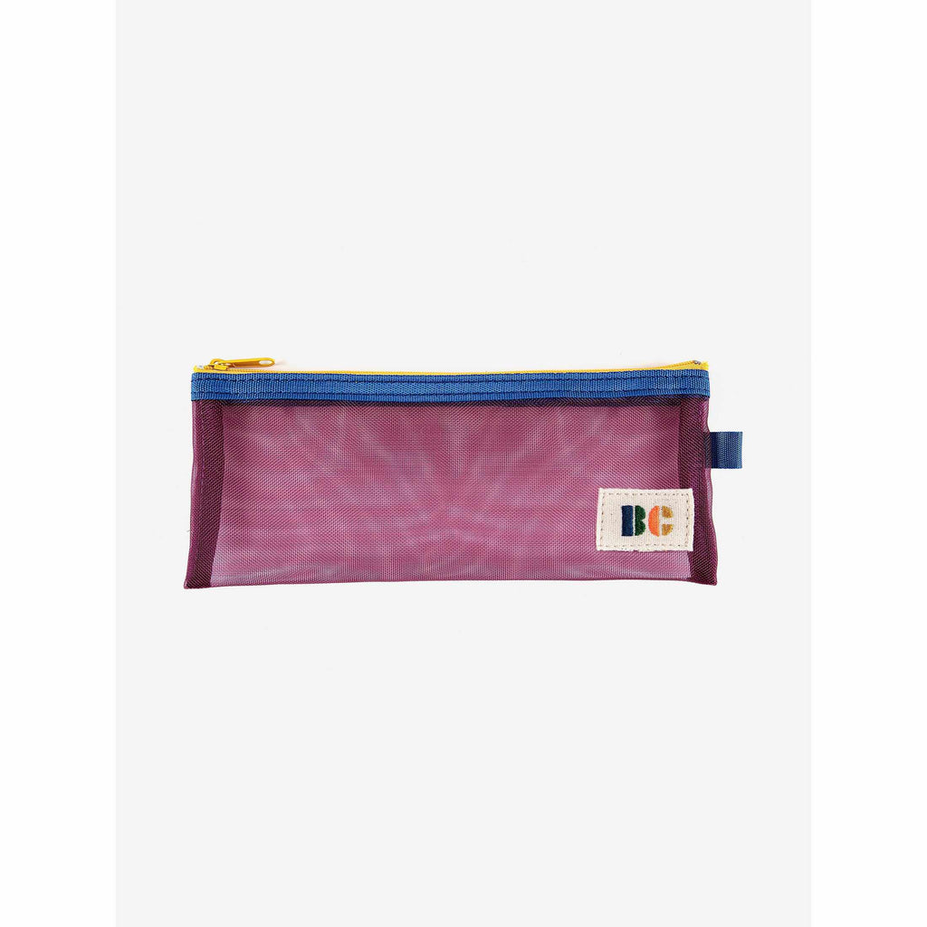 CARAMEL & CIE. Pencil Case BLUE BUTTERFLY Pink for girls
