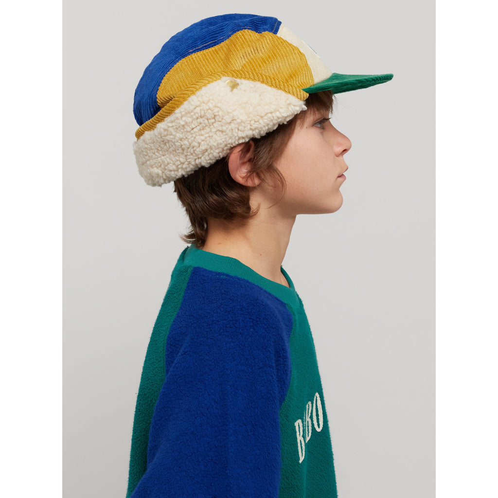 Bobo Choses - Corduroy Colour Block cap | Scout & Co